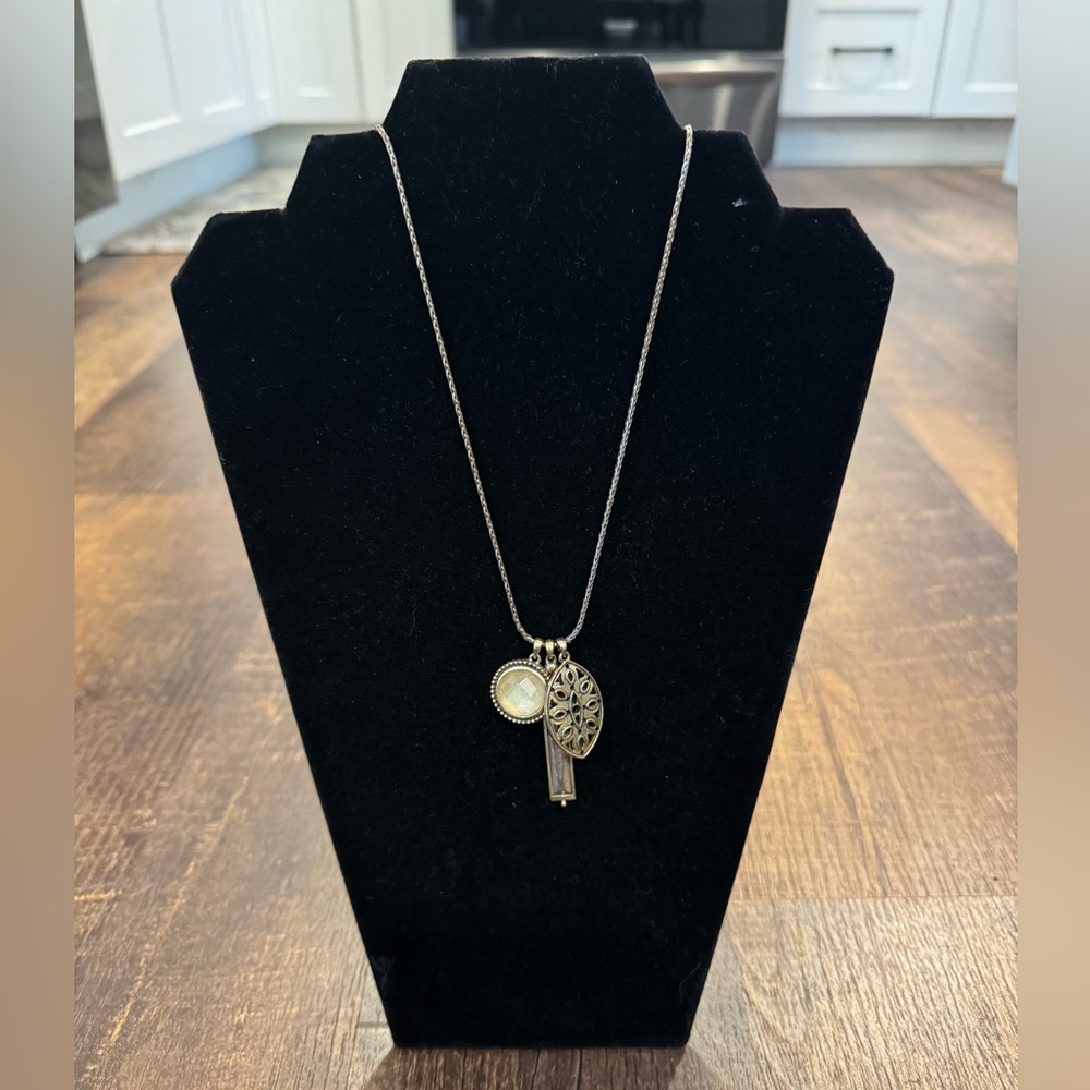 Lucky brand silver and gold Pendant Necklace